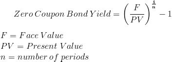 0 coupon bond formula|Zero Coupon Bond Yield .